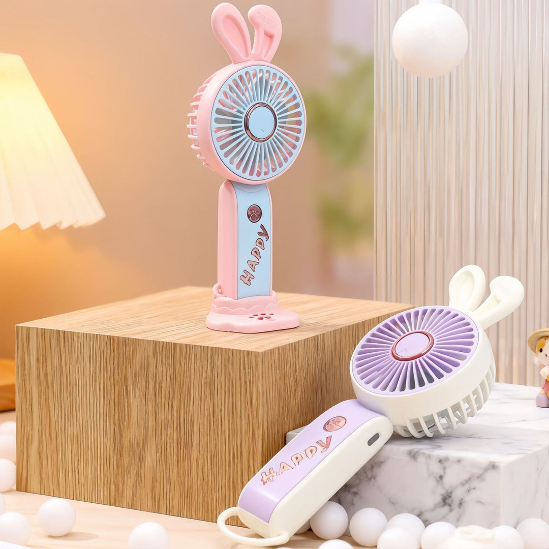 Women's portable USB handheld fan in playful animal design Kalsten