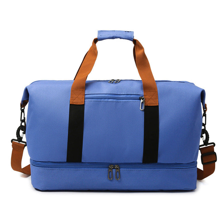 Sporty Travel Bag with Multifunctional Compartments Kalsten