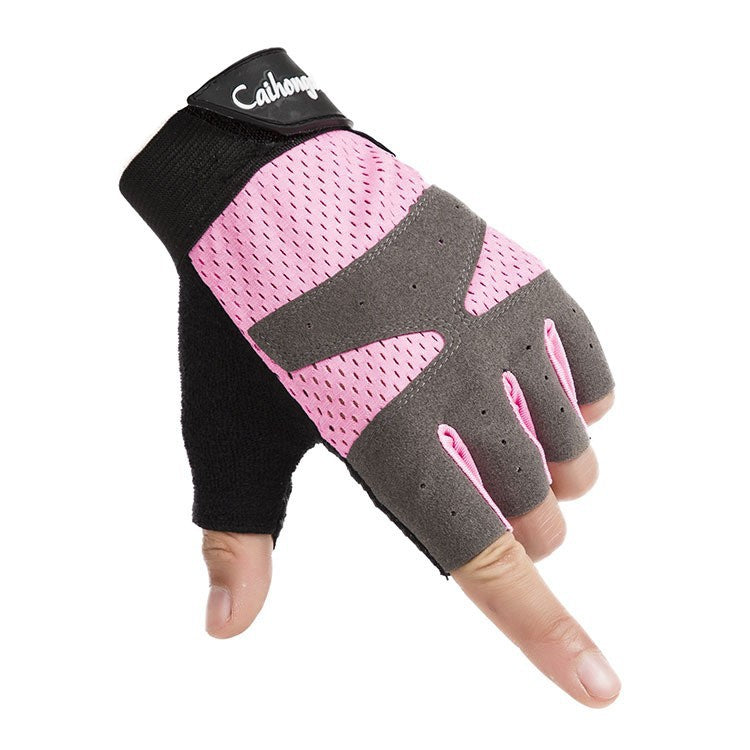 Women's fitness gloves with non-slip palm and breathable mesh Kalsten