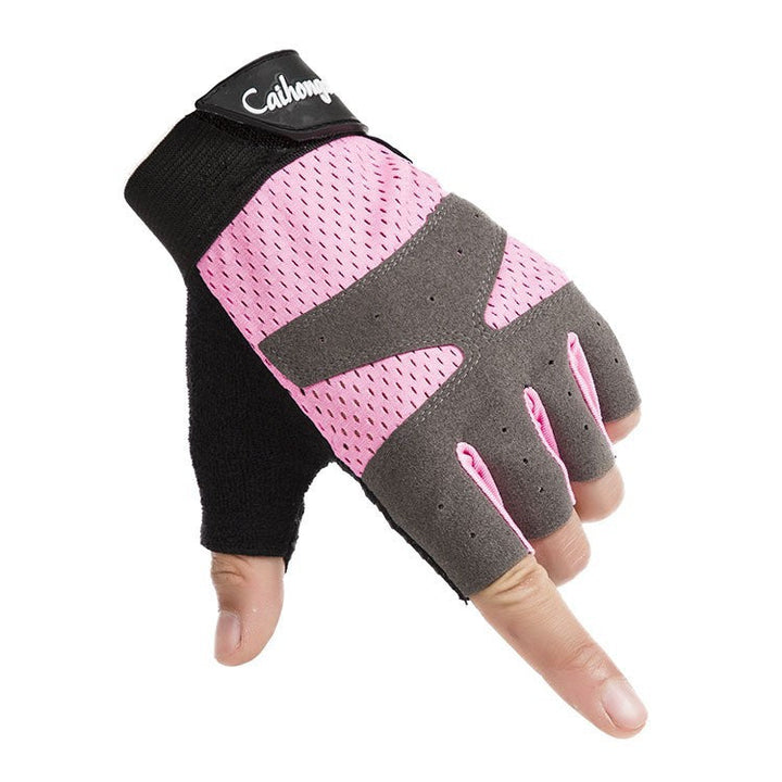Women's fitness gloves with non-slip palm and breathable mesh Kalsten