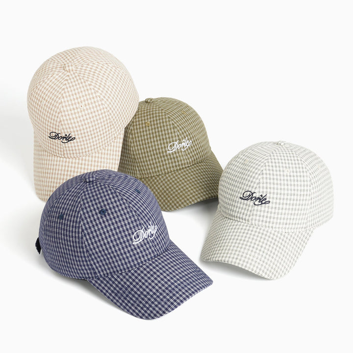 Women's Sporty Checkered Cap Kalsten