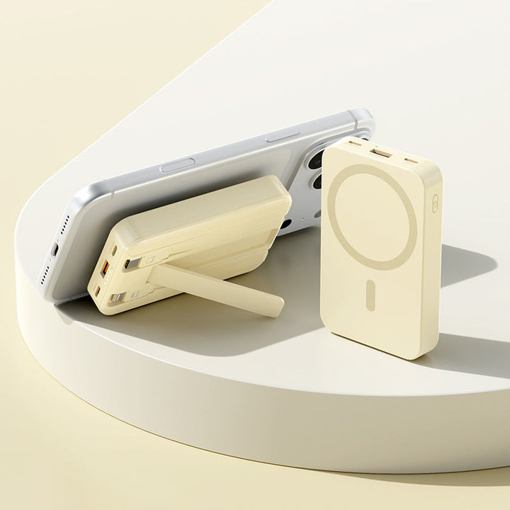 Portable power bank with magnetic function and integrated stand Kalsten