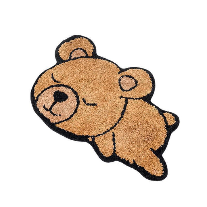 Cartoon Cat-Shaped Bath Mat Kalsten