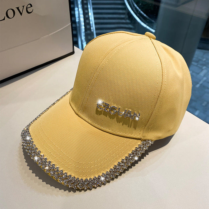 Women's Sparkling Rhinestone-Trimmed Baseball Cap Kalsten