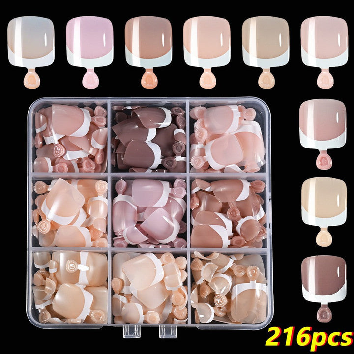Variety Press-On Nail Tips Set Kalsten
