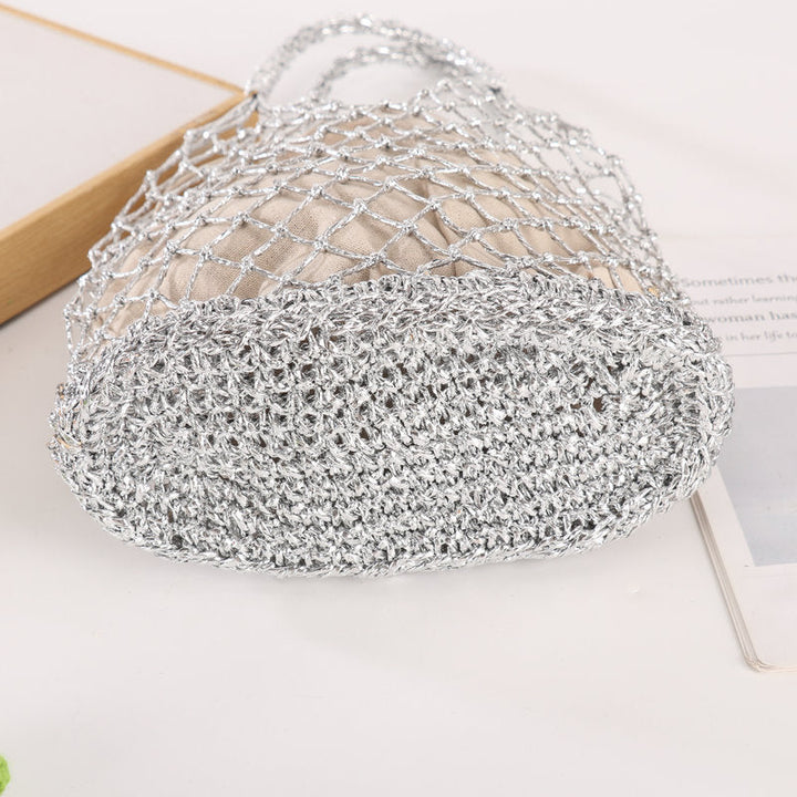 Multifunctional mesh tote bag with lining Kalsten