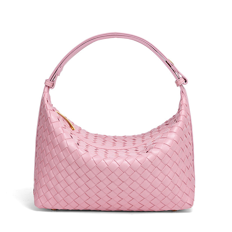 Woven Leather Handbag Acalora