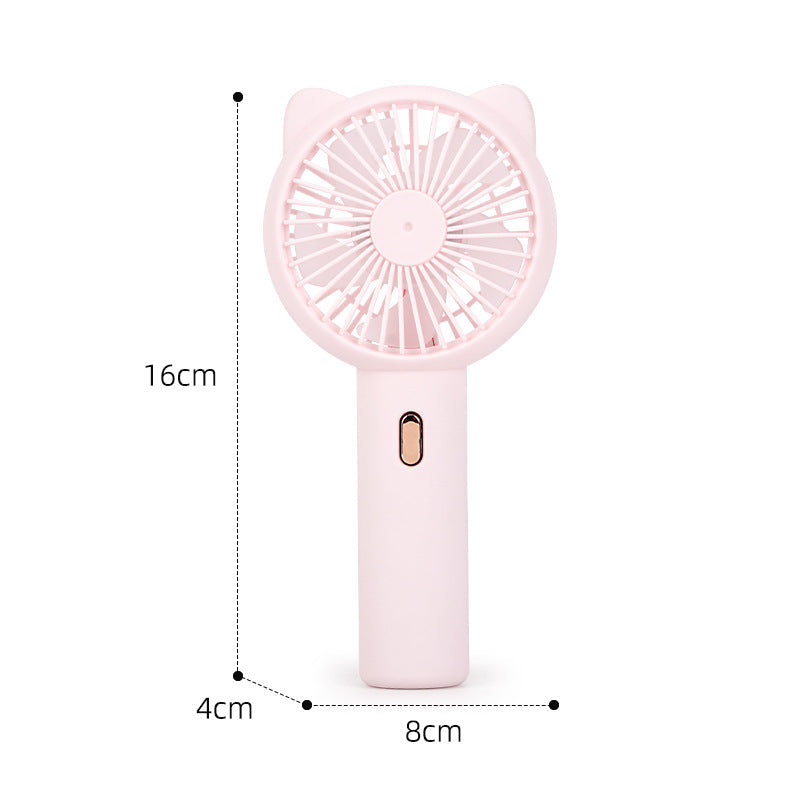 Women's Portable Hand Fan in Cat Design Kalsten