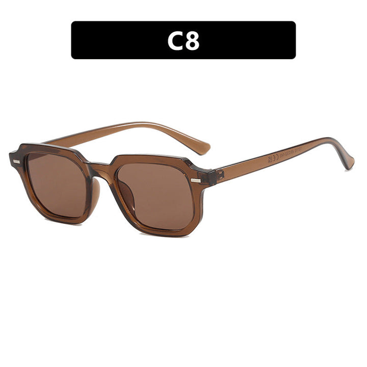 Women's square sunglasses with stylish frame structure and UV protection Kalsten