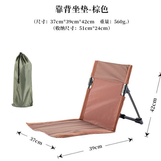 Portable Deck Chair with Adjustable Backrest Kalsten