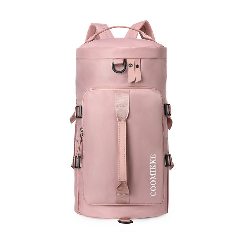 Sporty Backpack With Expandable Main Compartment Kalsten