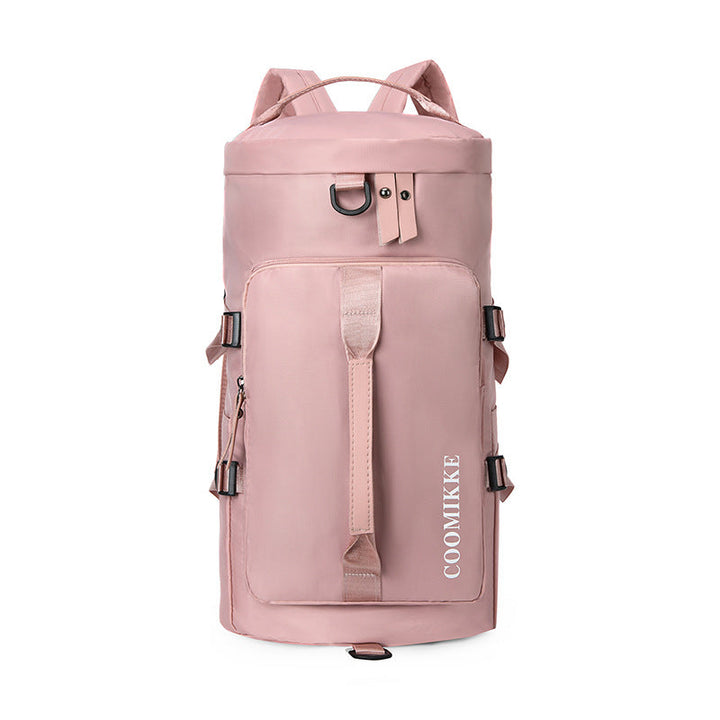 Sporty Backpack With Expandable Main Compartment Kalsten