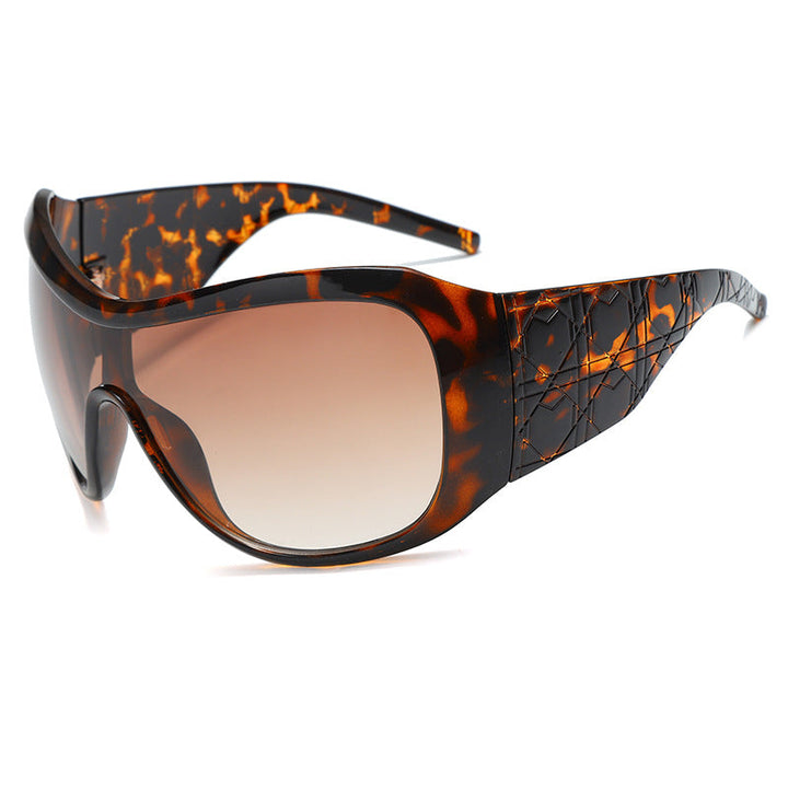 Men's Sporty Wraparound Sunglasses Kalsten