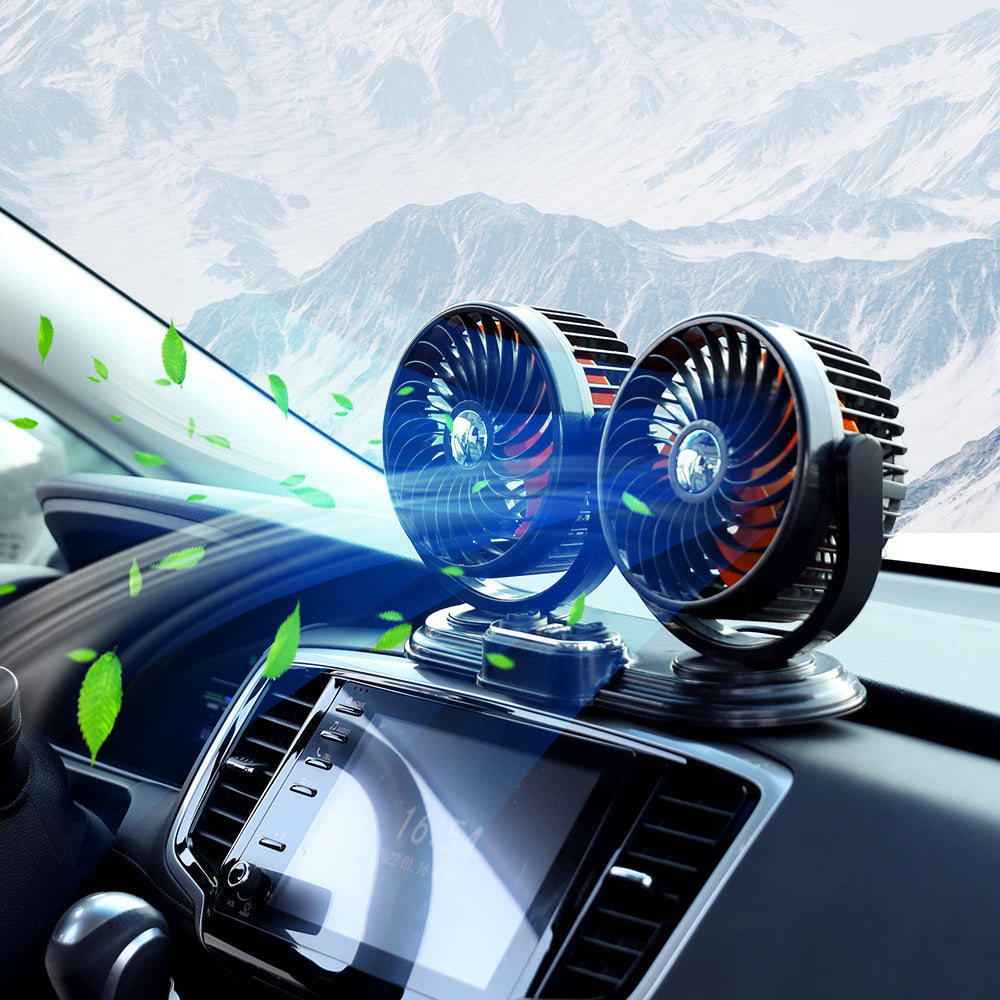 Unisex double fan for the car Kalsten