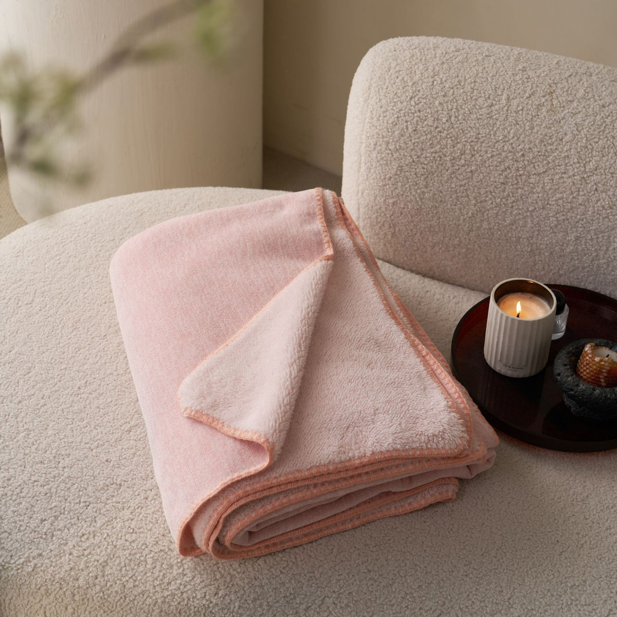 Unisex Cozy Sherpa Blanket