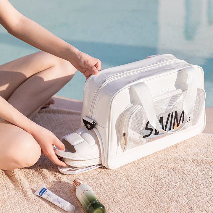 Sporty Swim Bag With Additional Compartments Kalsten