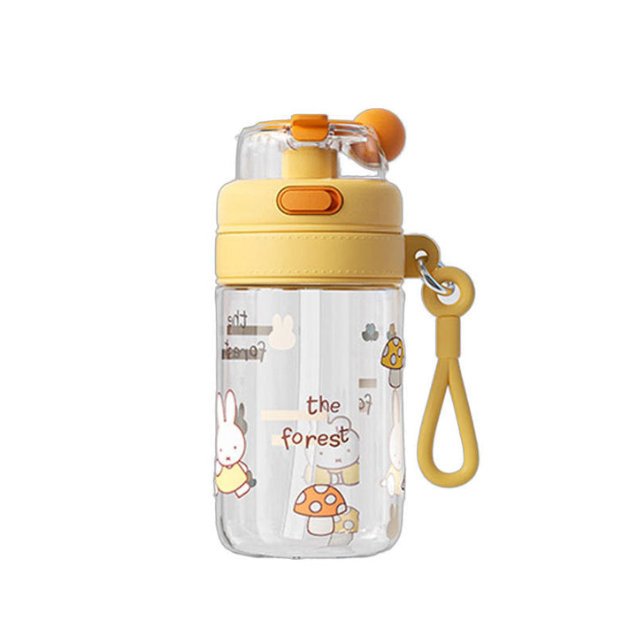 Women's sports bottle with interactive lid and cute animal design Kalsten