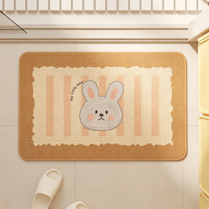Cute Cat-Themed Indoor Mat Kalsten