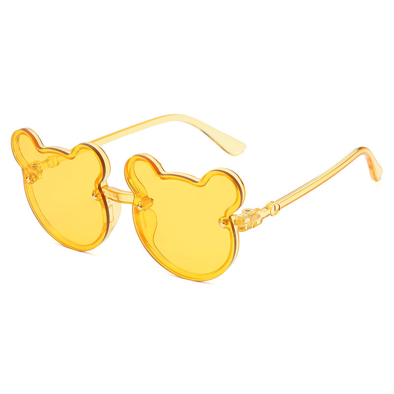 Women Playful Bear Shape Sunglasses Kalsten