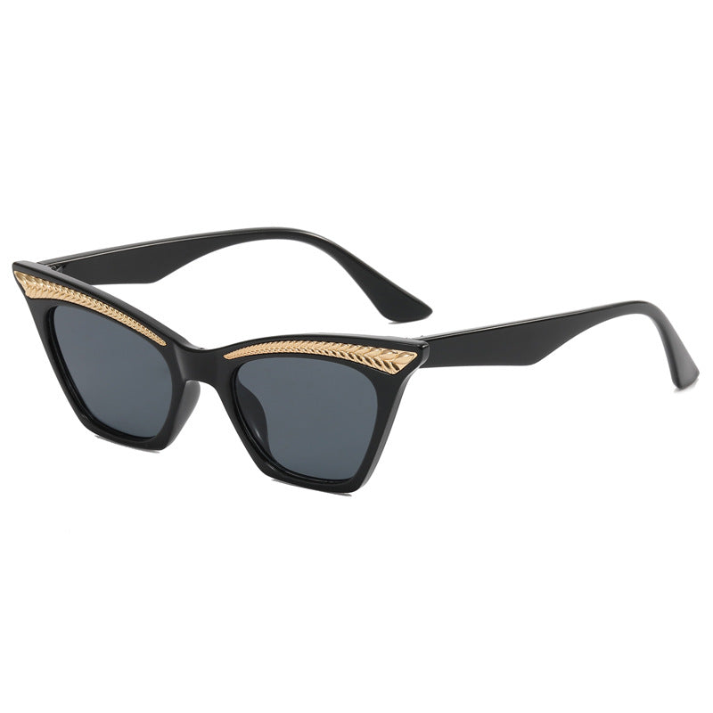 Ladies Cat-Eye Sunglasses with Luxurious Detail Kalsten