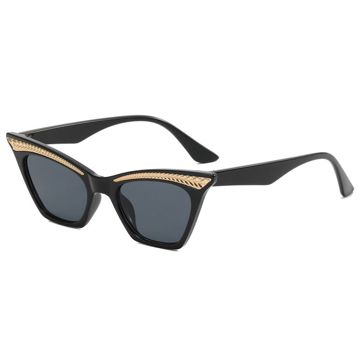 Ladies Cat-Eye Sunglasses with Luxurious Detail Kalsten