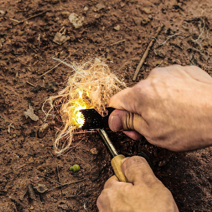 natural resin-coated rope firestarter for camping survival Kalsten