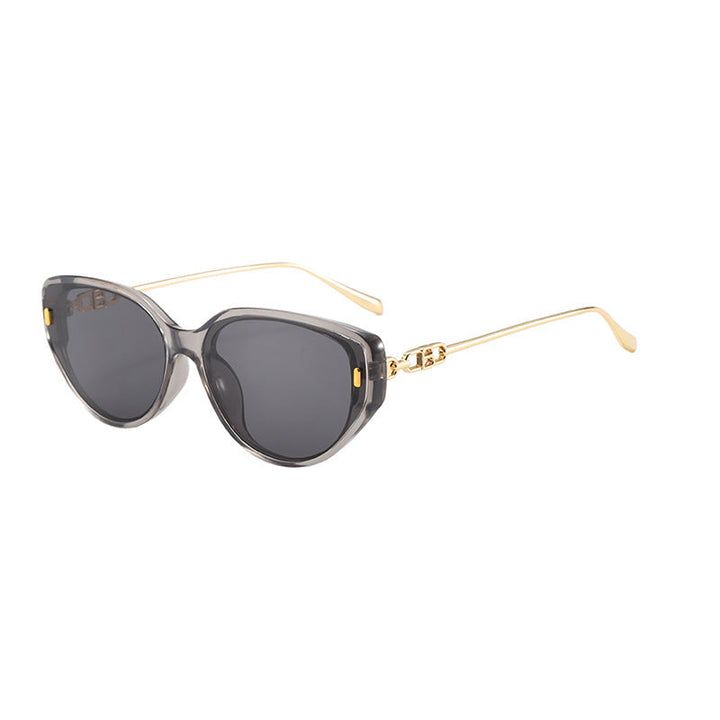 Women's designer sunglasses with delicate metal frame and extraordinary cat-eye design Kalsten