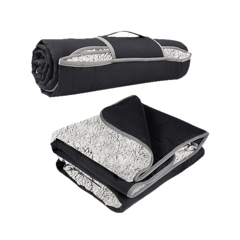 Cozy Fleece-Lined Picnic Blanket Kalsten