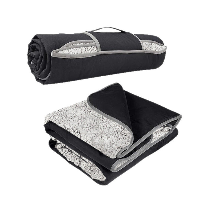 Cozy Fleece-Lined Picnic Blanket Kalsten