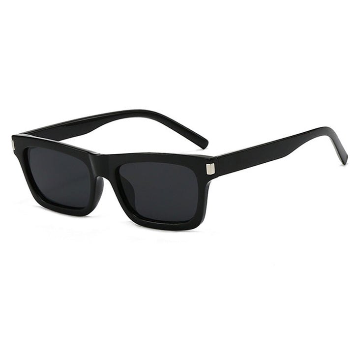 Women's square sunglasses with transparent lenses and stylish design Kalsten