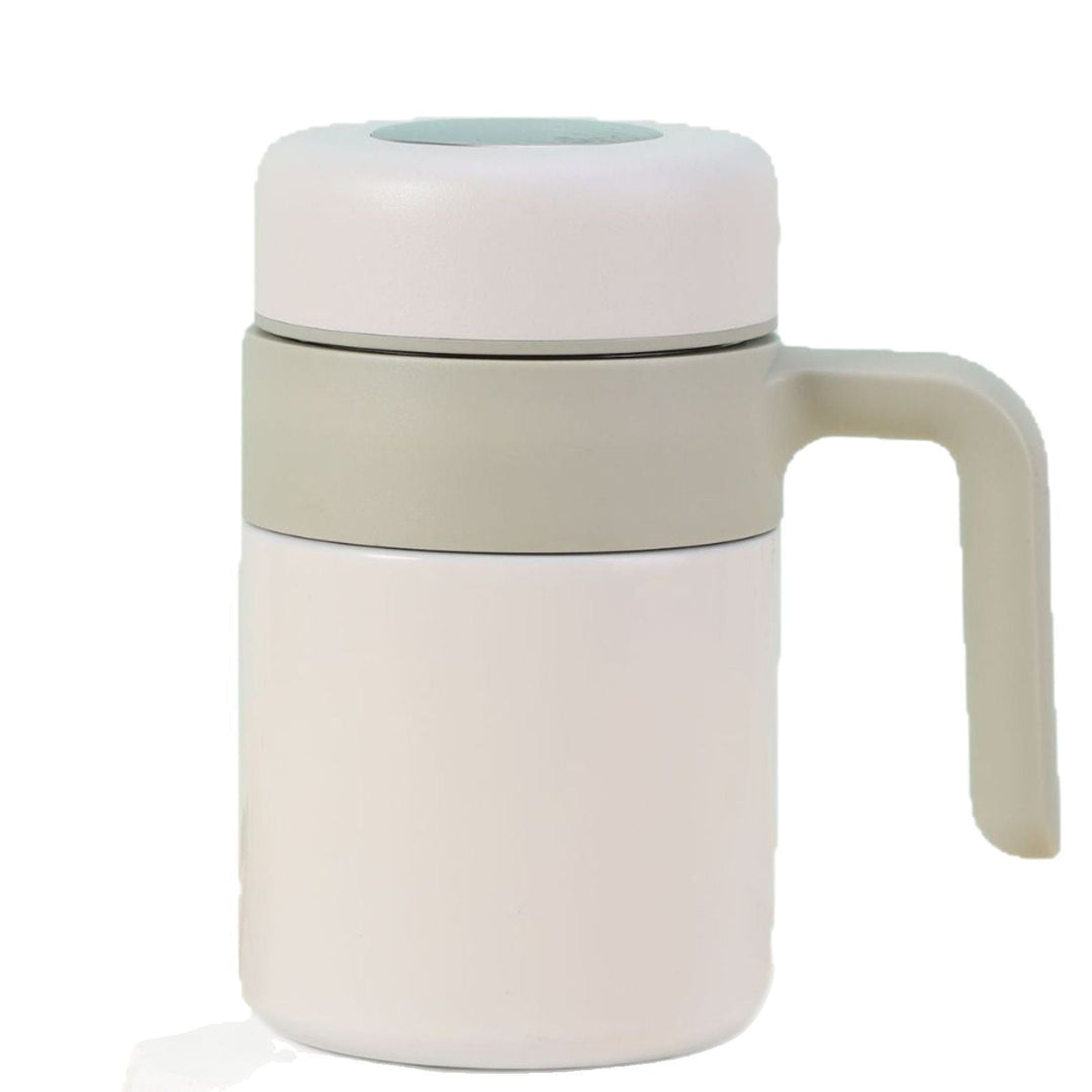 Women's insulated cup with ergonomic handle and spill-proof lid Kalsten