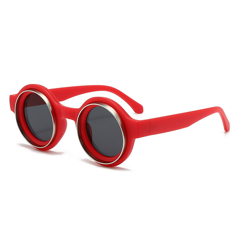 Women’s fashionable round sunglasses with striking design Kalsten