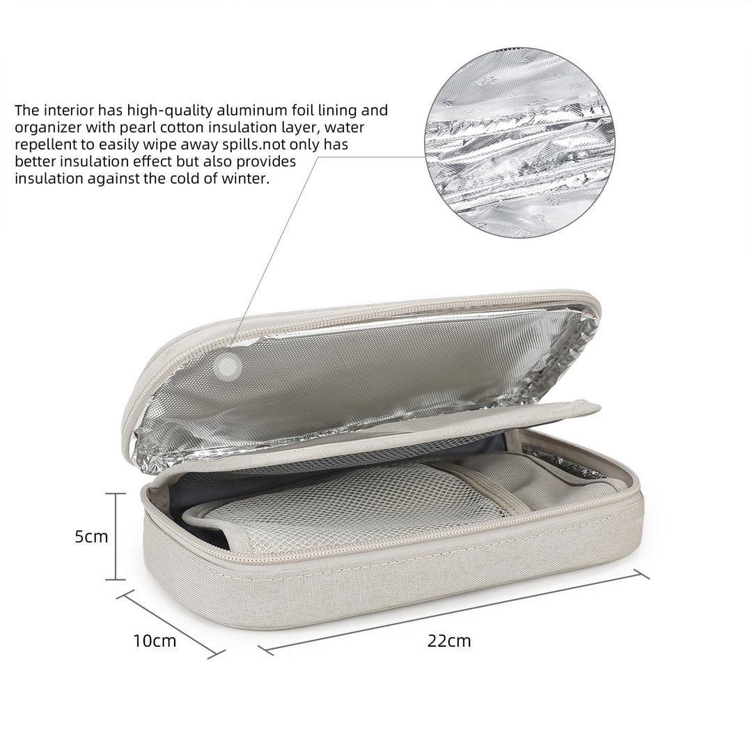 Organizer bag with multiple compartments and secure zipper Kalsten