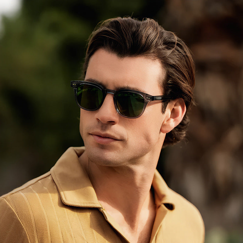 Women's Round Sunglasses with Stylish Pattern and UV Protection Kalsten