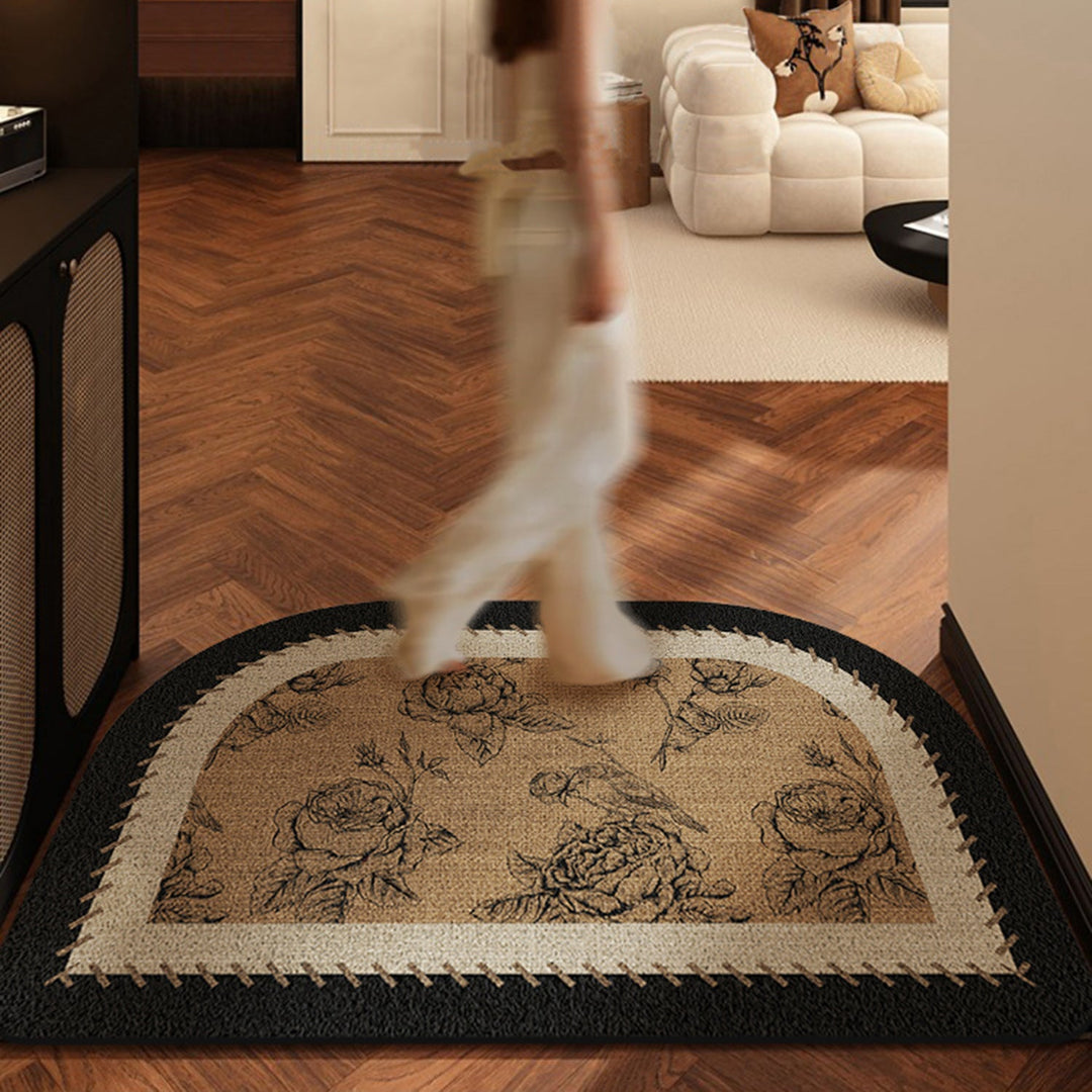 Elegant Textured Area Mat