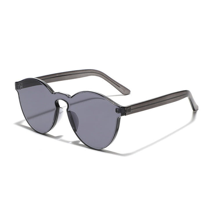 Women's stylish round sunglasses with innovative frame Wide Kalsten