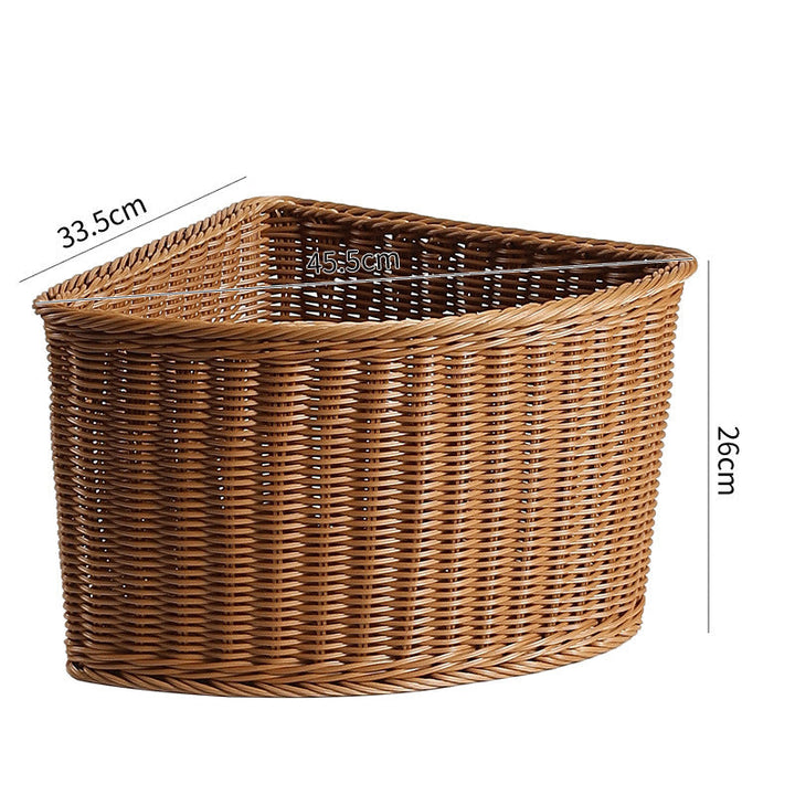 Corner Woven Storage Basket Kalsten