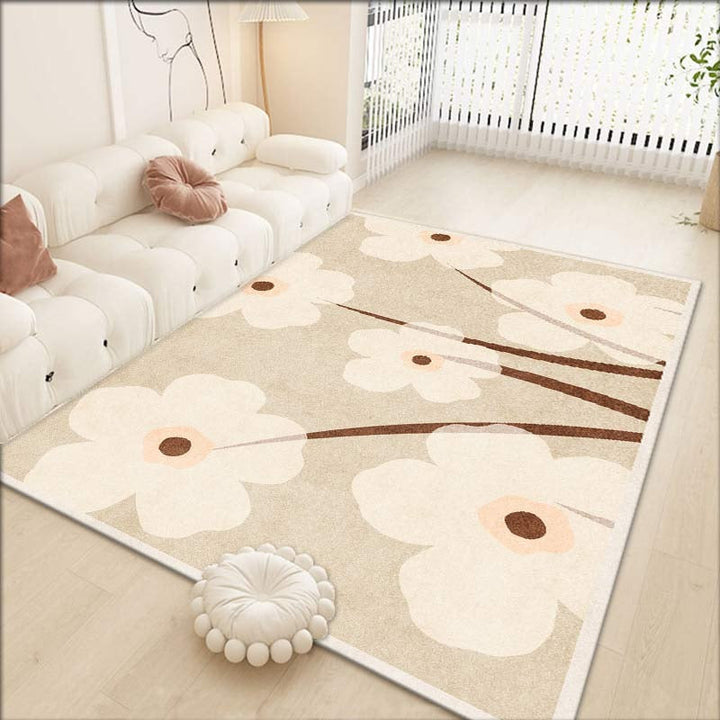 Elegant Floral Pattern Area Rug Kalsten