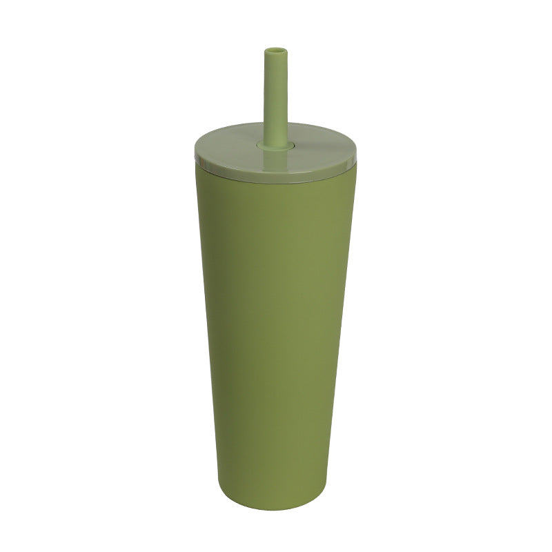 Unisex High-Quality Drinking Cup with Integrated Straw Kalsten