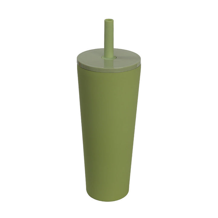 Unisex High-Quality Drinking Cup with Integrated Straw Kalsten