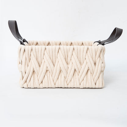 Stylish Textured Storage Basket Acalora