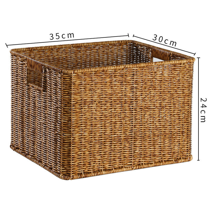Premium Handwoven Square Storage Basket Kalsten