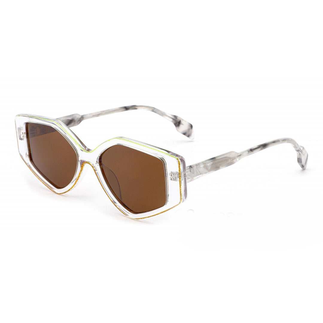 Women's fashionable sunglasses with unique cut design and UV protection Kalsten