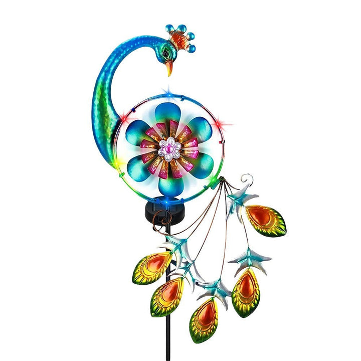 Decorative Hanging Watering Can Garden Stake Ornament With Simulated Cascading Spout Kalsten