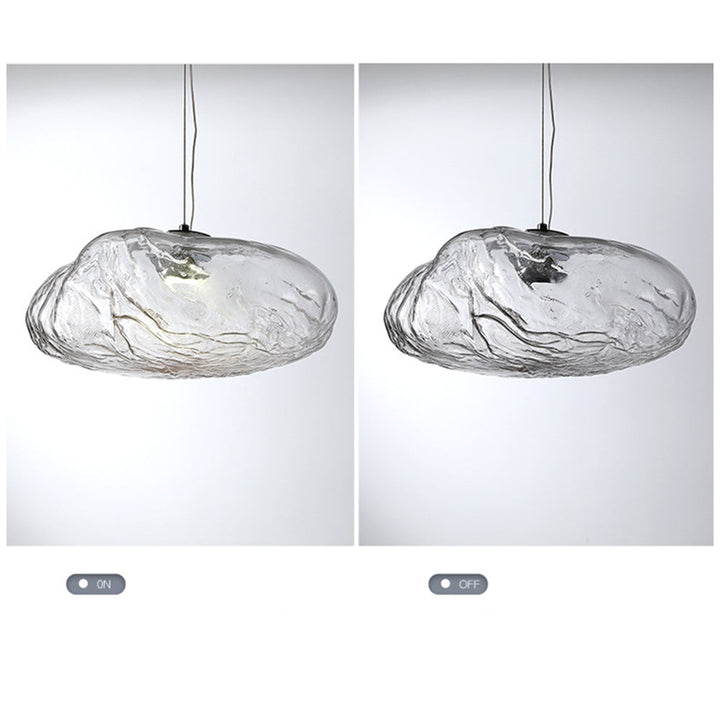 Stylish Glass Cloud Shape Pendant Light Indoor Fixture Decorative Light | Kalsten