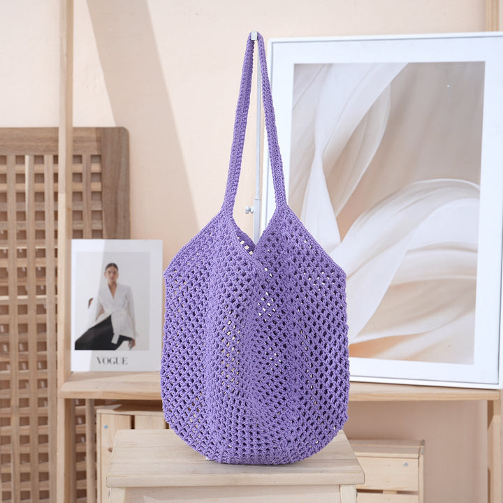 Handcrafted mesh tote bag Kalsten