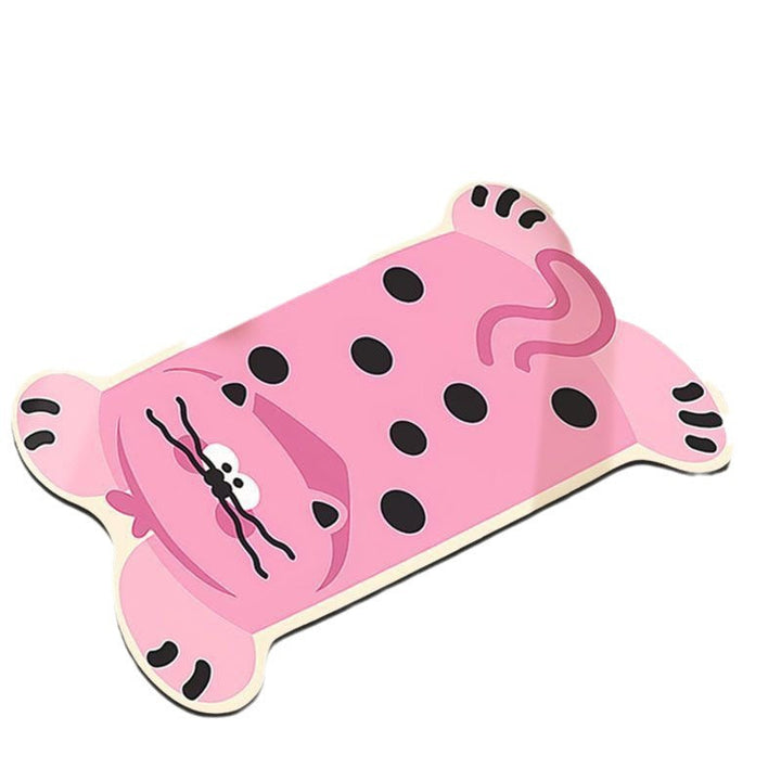 Playful Lion-Themed Bath Mat Kalsten