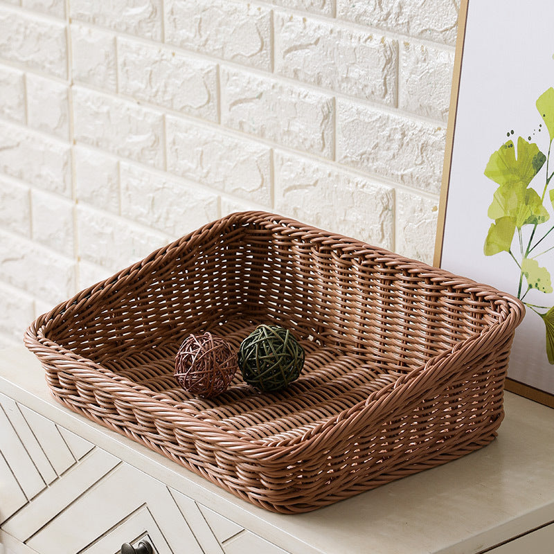 Unisex Portable Storage Box made of Woven Rattan Kalsten