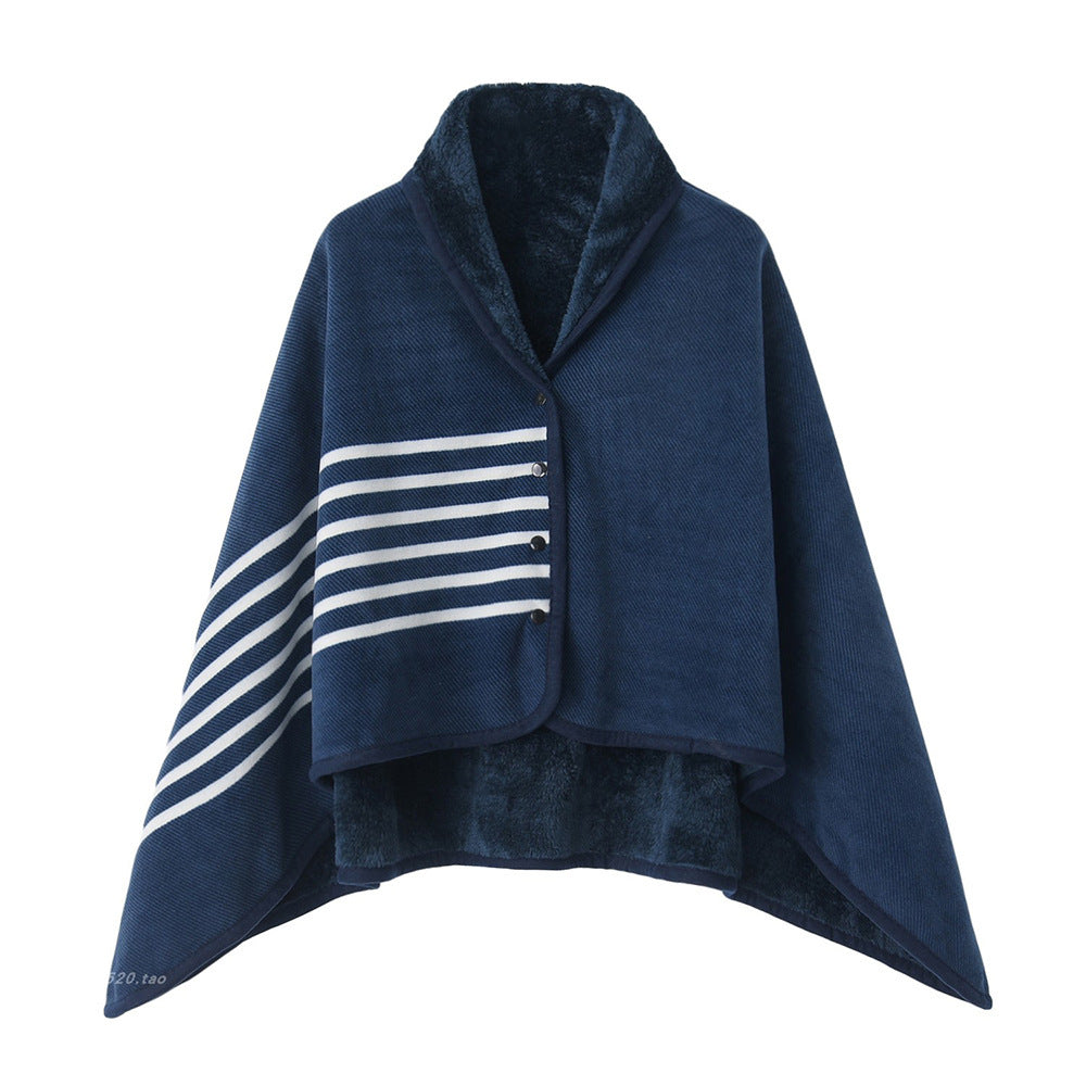 Women Comfortable Throw Blanket with Checkered Pattern Kalsten