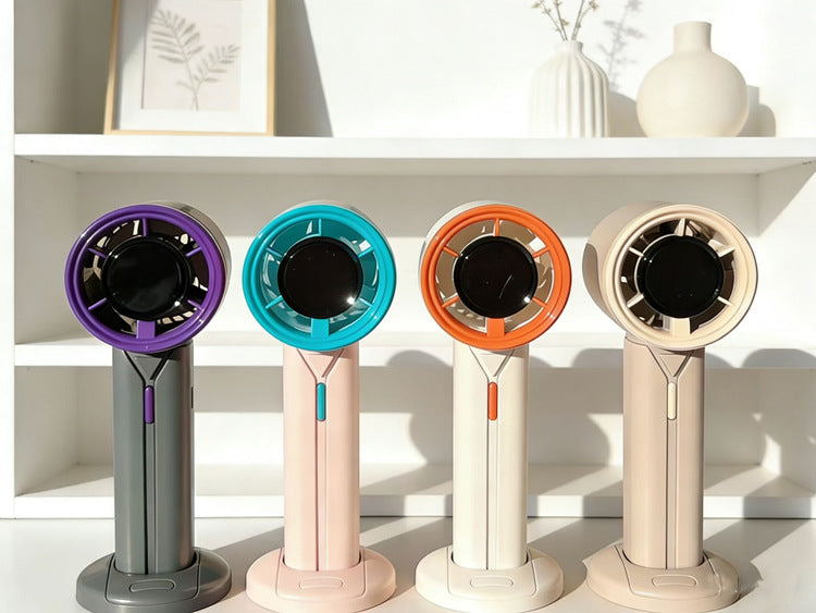 Unisex Portable Hand Fan with Ergonomic Design and USB Charging Kalsten